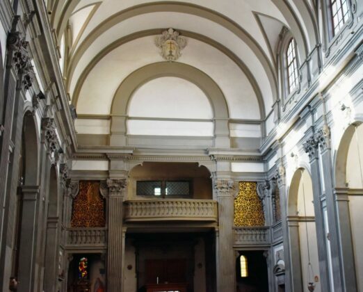 balcone dei medici chiesa santa felicita