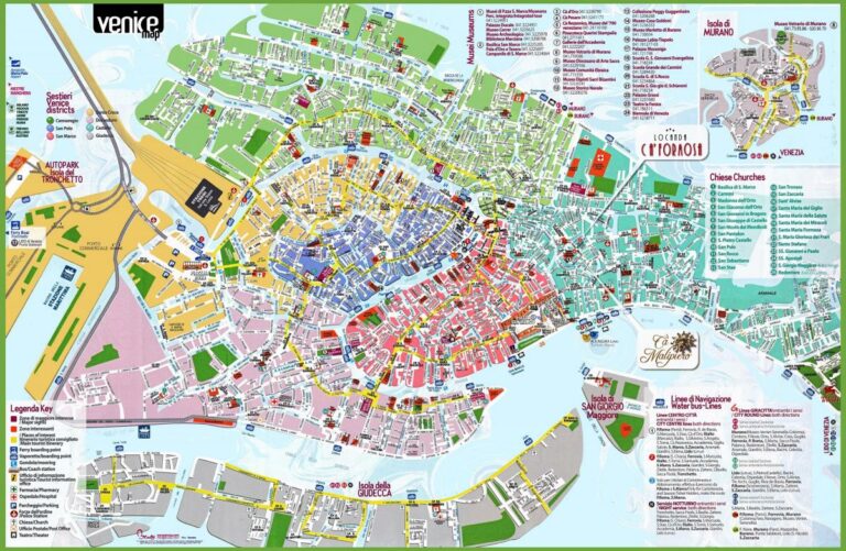 mappa di venezia