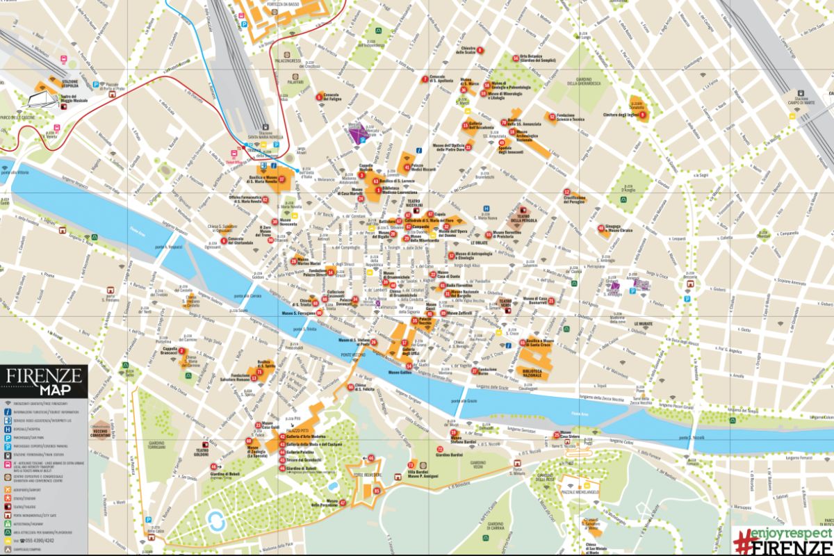 Firenze mappa