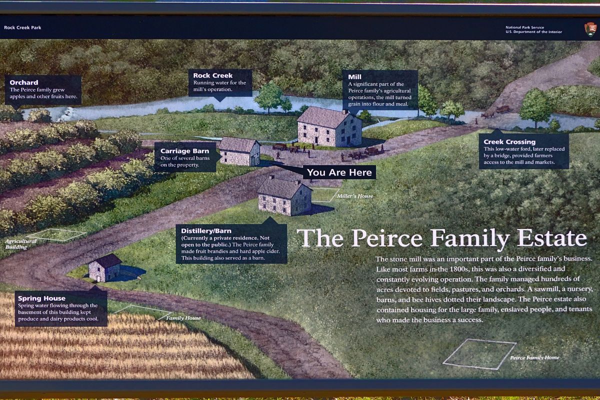 Peirce Mill mappa