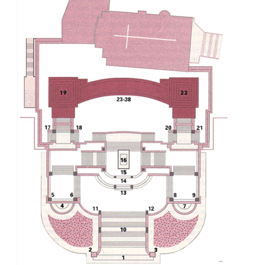 Vittoriano mappa