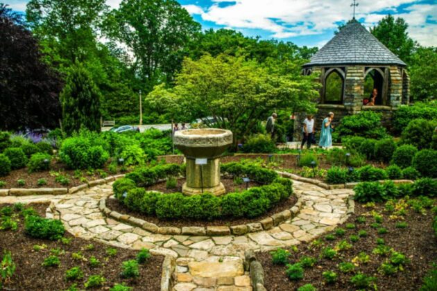 giardini della cattedrale di washington