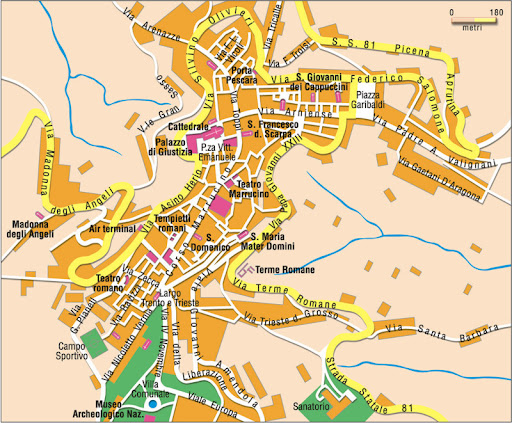 Chieti mappa