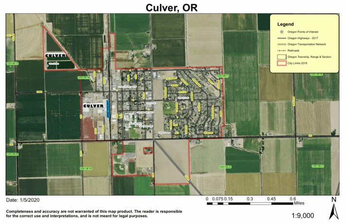 culver mappa