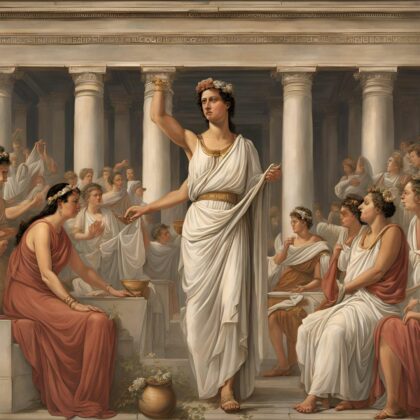 donne al potere nell'antica grecia