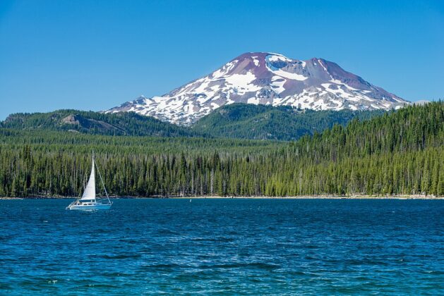 Elk Lake e South Sister