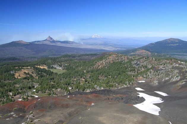 black crater