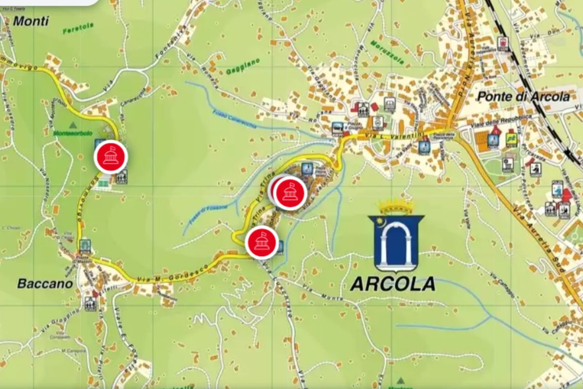 mappa arcola